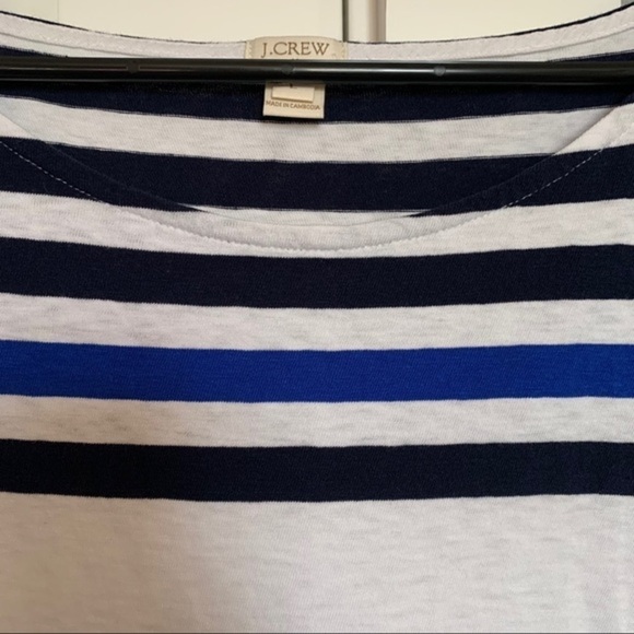 J. Crew Boatneck Striped Tee - Picture 6 of 8
